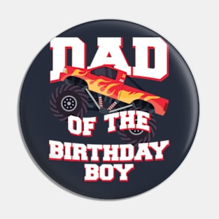 Dad Of the Birthday Boy Pin