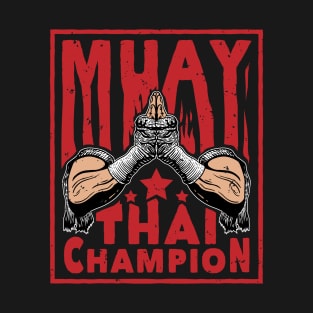 Muay Thai Martial Art design for Muay Thai Boxing lover T-Shirt