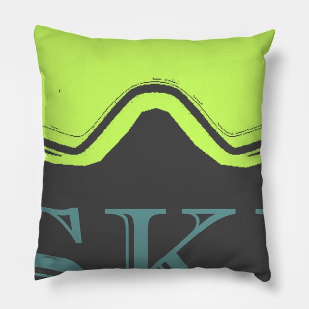 Ski Pillow by LND4design