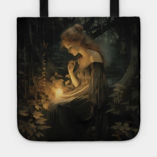 Fairy in the woods Tote