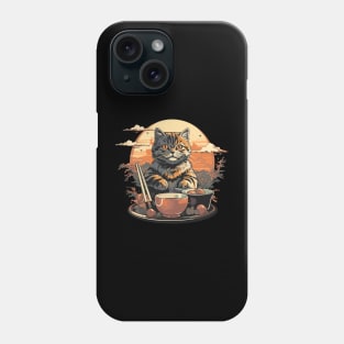 Meowster of Ramen Phone Case