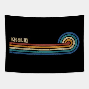 Khalid - Retro Sunset Tapestry