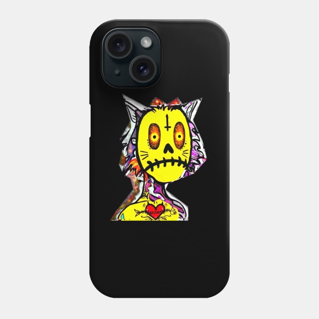 PSYCHOKITTIES CRYPTO DREAMER Phone Case by DMarts