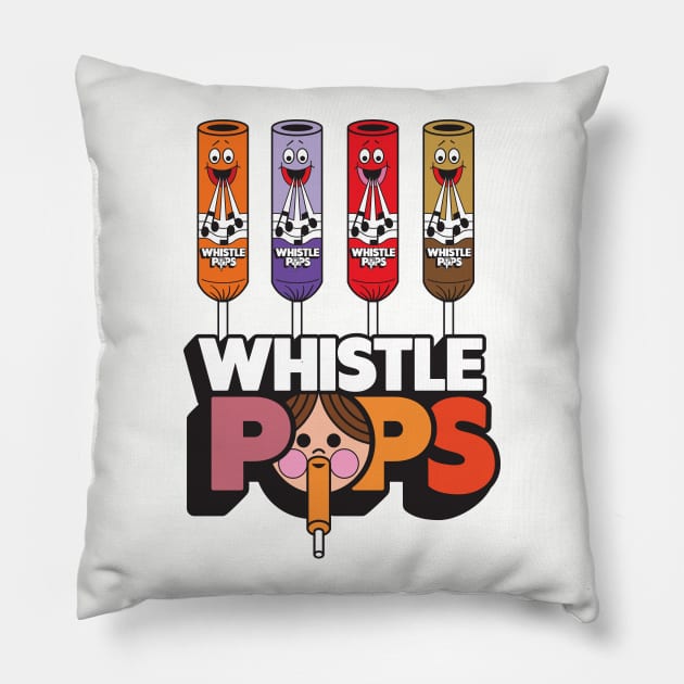 Whistle Pops Pillow by Chewbaccadoll