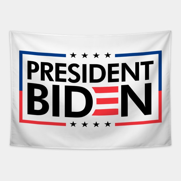 President Biden Tapestry by WiZ Collections