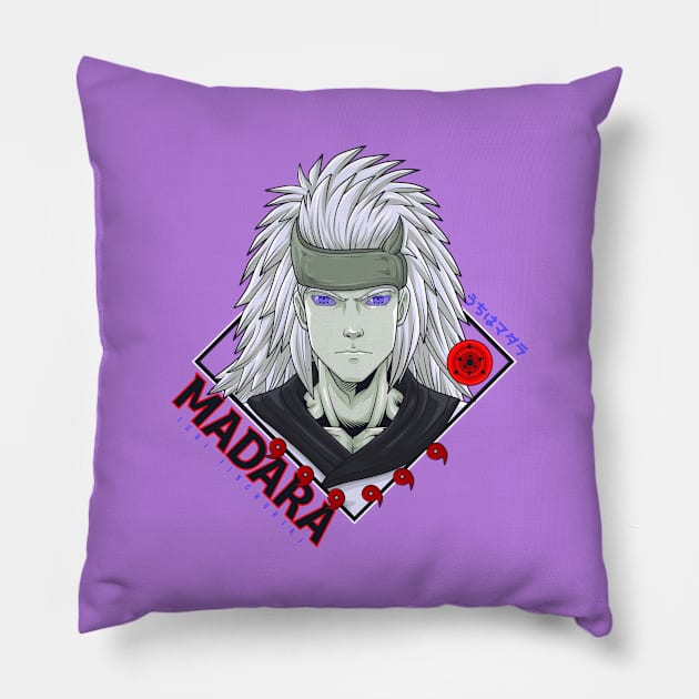 Ten Tails Jinchuriki Madara Pillow by TeeTowArt