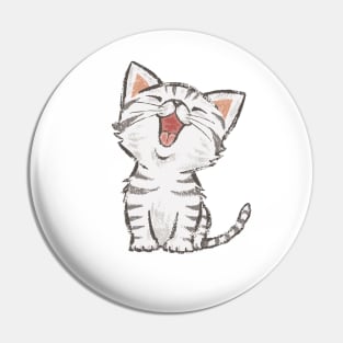 American Shorthair happy cat Pin