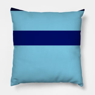 A miraculous concoction of Lightblue, Primary Blue, Dark Imperial Blue and Dark Navy stripes. Pillow