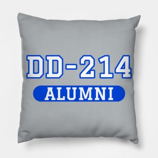 Patriotic DD-214 Alumni Pillow