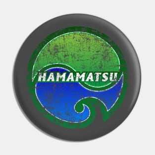 Hamamatsu Municipality Japanese Symbol Distressed Pin