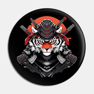 samurai tiger Pin