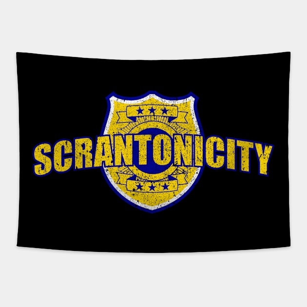 Scrantonicity Tapestry by huckblade