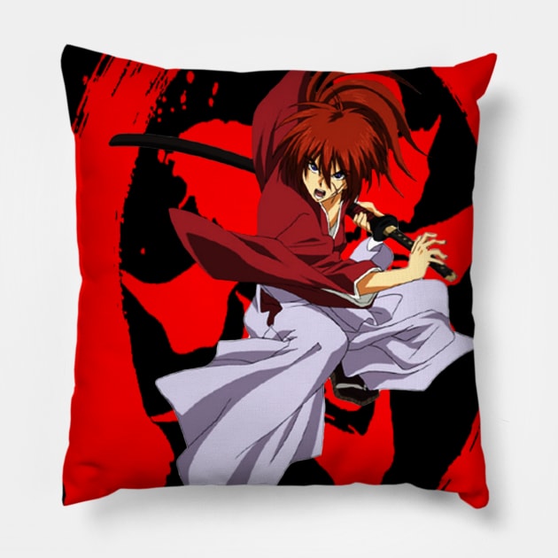 samurai anime Pillow by jamer