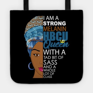 Melanin HBCU Black Queen Tote