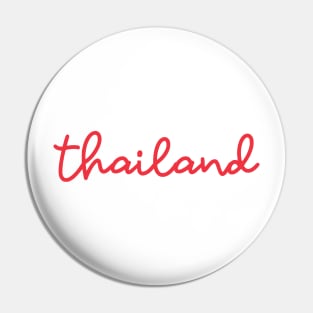 thailand - Thai red - Flag color Pin