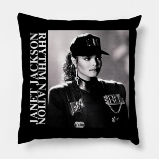 Janet Jackson Vintage Tour Concert Pillow