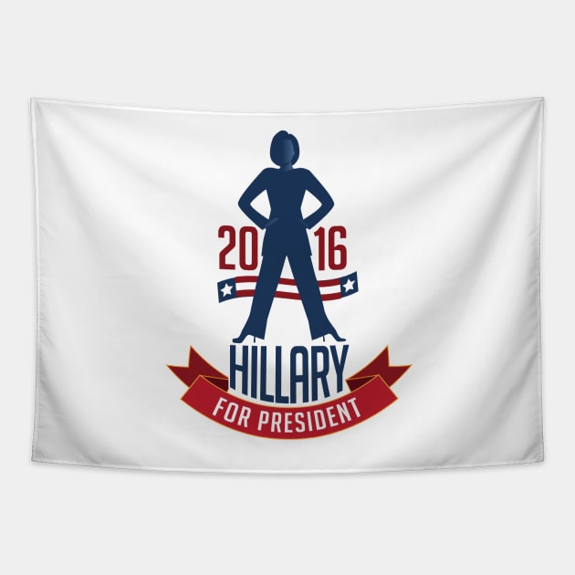 Hillary Clinton for President Tapestry by hillaryforpresident