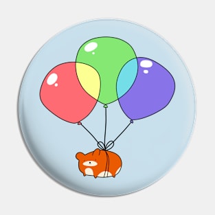 Balloon Hamster Pin