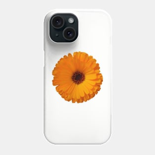 orange daisy Phone Case