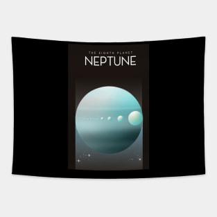 Neptune Space art Tapestry