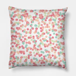 Color Rain Pastel Pillow