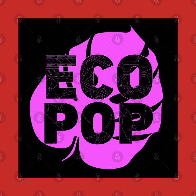 ecopop in a leaf logo design by jorge_lebeau