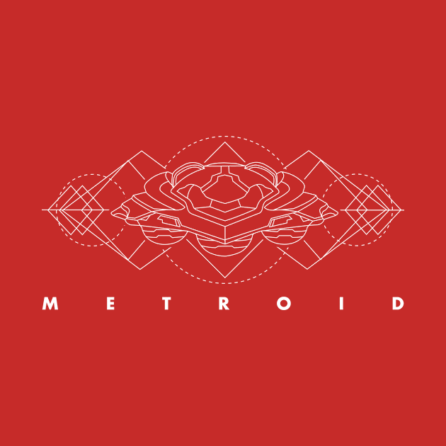 Samus' Ship - Geometric by JMADISON