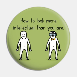 Intellectual imitator Pin