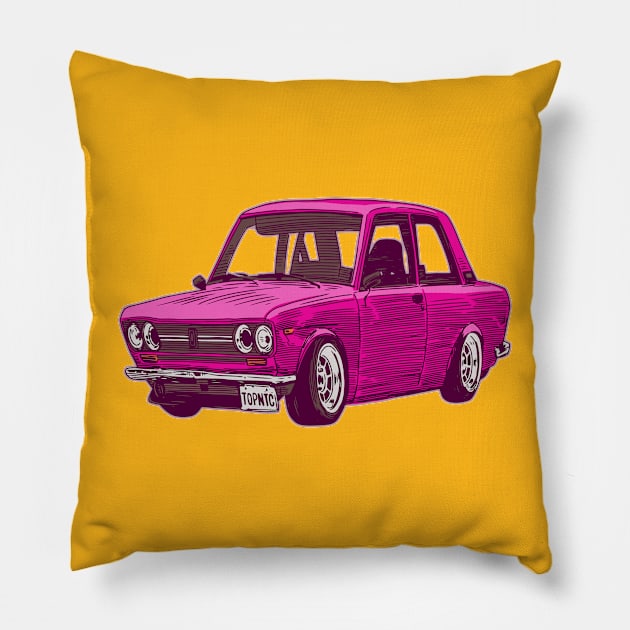 Vintage Ride Pillow by jafaris