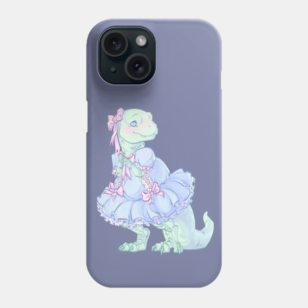 Pastel Rex Phone Case by SelkieIngenue