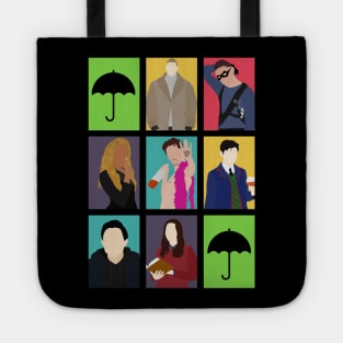 The Umbrella Academy Colors Tote