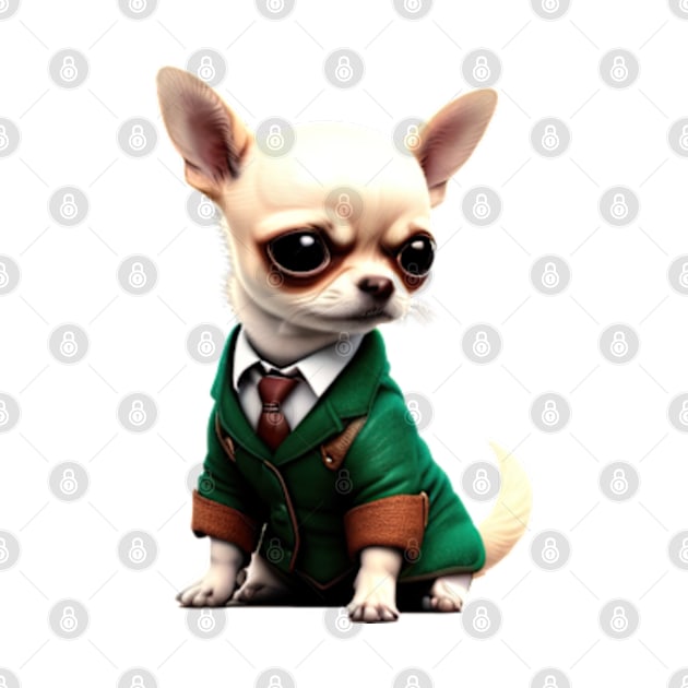 Chihuahua gentleman by IDesign23