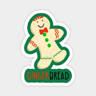 Gingerbread Man Magnet