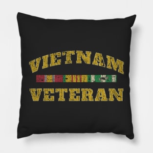 Vietnam Veteran Award Ribbons 1960 Pillow