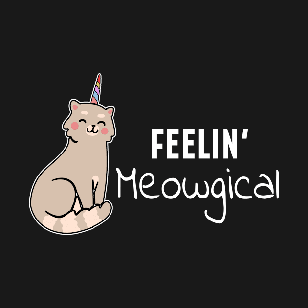 Caticorn Meowgical by funkyteesfunny