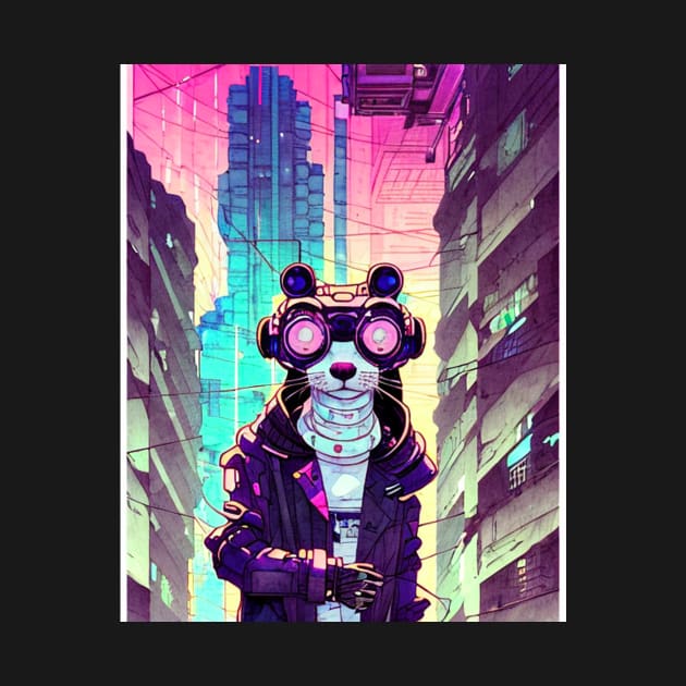 Cyberpunk Ferret by Trip Tank