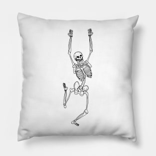 Skeleton Dance - Halloween Party Skeleton Pillow