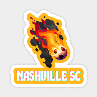 Nashville Soccer Magnet