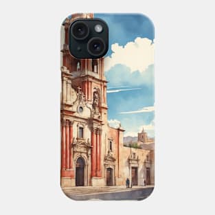 Aquismon San Luis Potosi Mexico Vintage Tourism Travel Phone Case