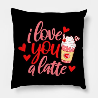 I Love You A Latte Pillow