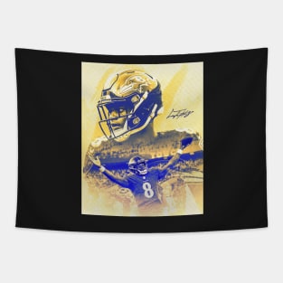 Lamar Baltimore Sports Art Tapestry