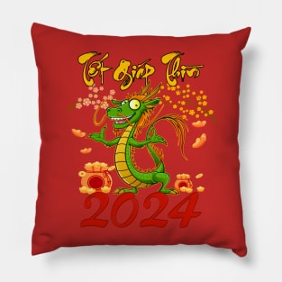 TET GIAP THIN Happy Vietnamese Traditional New Year 2024 Pillow