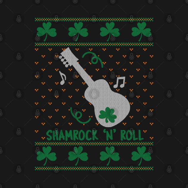 Shamrock N' Roll Ugly St Patrick's Day by AngelFlame