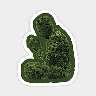 Mud Style Nature Prayer Pose Magnet
