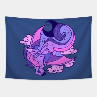 Purple Dragon Tapestry