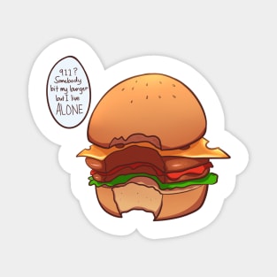 Burger Halloween Cute Food Magnet