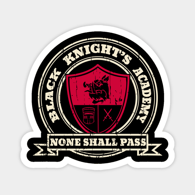 Black Knight Academy Magnet by Piercek25