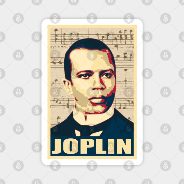 Scott Joplin Magnet by Nerd_art