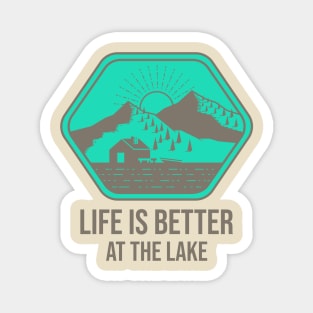 Life Is Better At The Lake Magnet