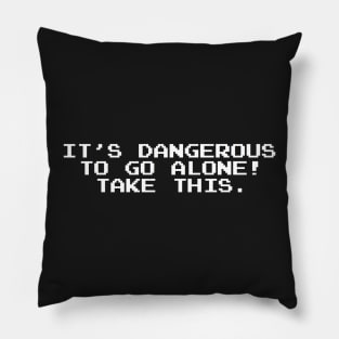 It’s dangerous to go alone! Take this black mask Pillow